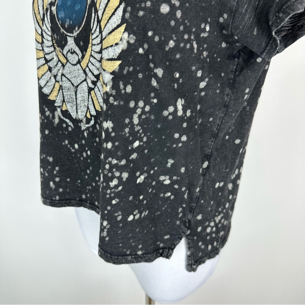 Lucky Brand Journey Distressed Graphic Tee Size XS - Picture 9 of 13